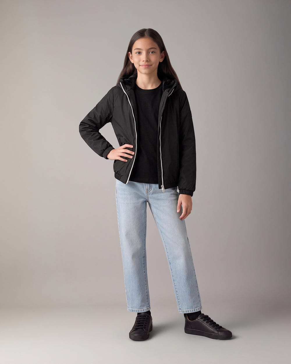 Moose Knuckles - M35US721 - Kids Simcoe Bunny Reversible Jacket - KIDS -  - Detail5