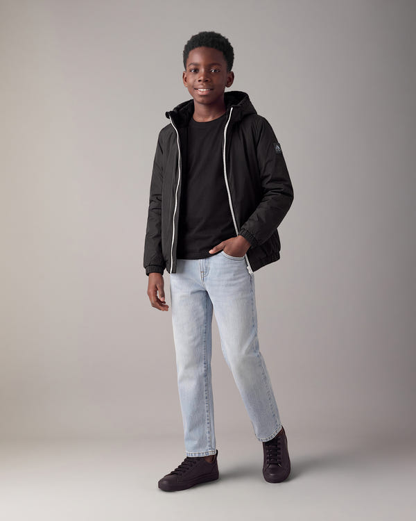 Moose Knuckles - M35US721 - Kids Simcoe Bunny Reversible Jacket - KIDS -  - Front