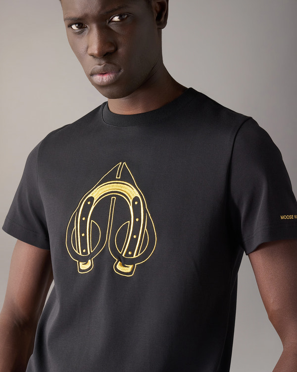 Moose Knuckles - M35UT741CN - Lunar New Year Horseshoe Tee - MENS -  - Detail6