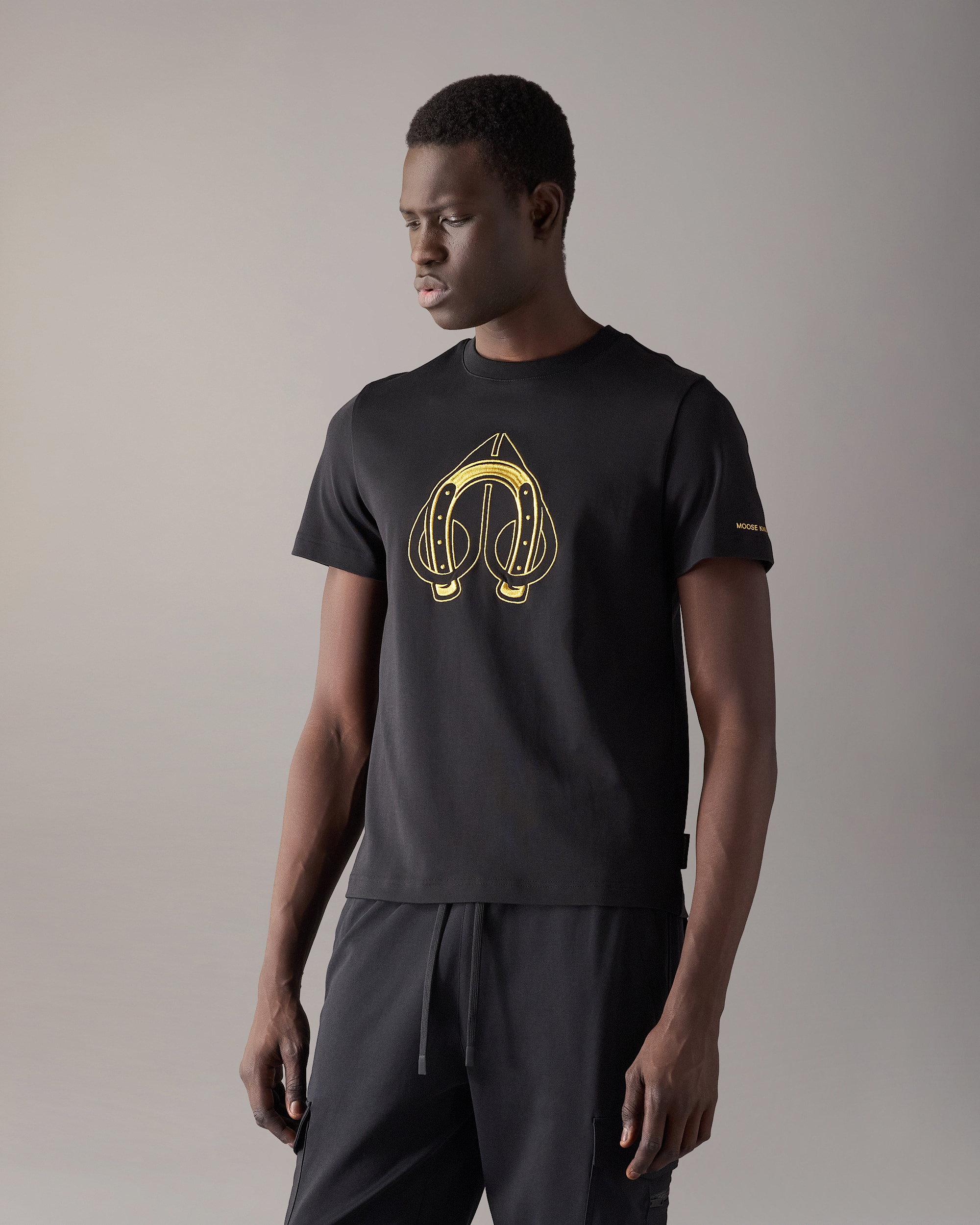 Moose Knuckles - M35UT741CN - Lunar New Year Horseshoe Tee - MENS -  - Front