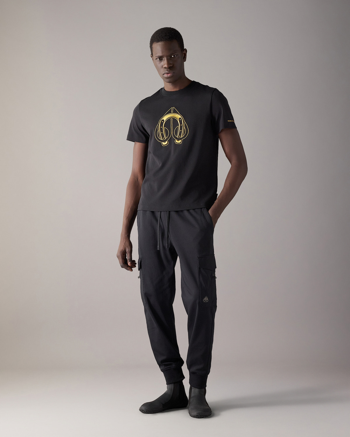 Moose Knuckles - M35UT741CN - Lunar New Year Horseshoe Tee - MENS -  - Front Category