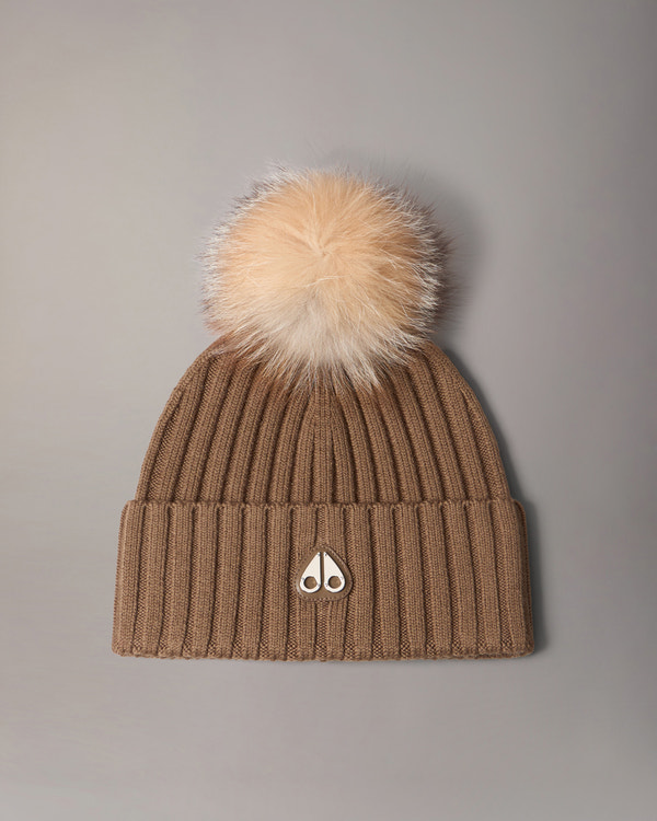 Moose Knuckles - M36LA542F - FUR POM POM BEANIE - ACCESSORIES -  - GM