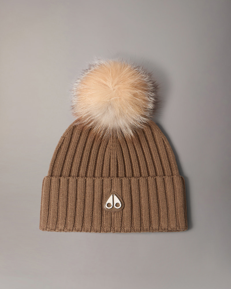 Moose Knuckles - M36LA542F - FUR POM POM BEANIE - ACCESSORIES -  - GM