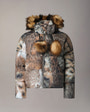 Moose Knuckles - M36LB006HW - Everest Hooded Fur-Print Down Puffer - WOMENS -  - Detail8