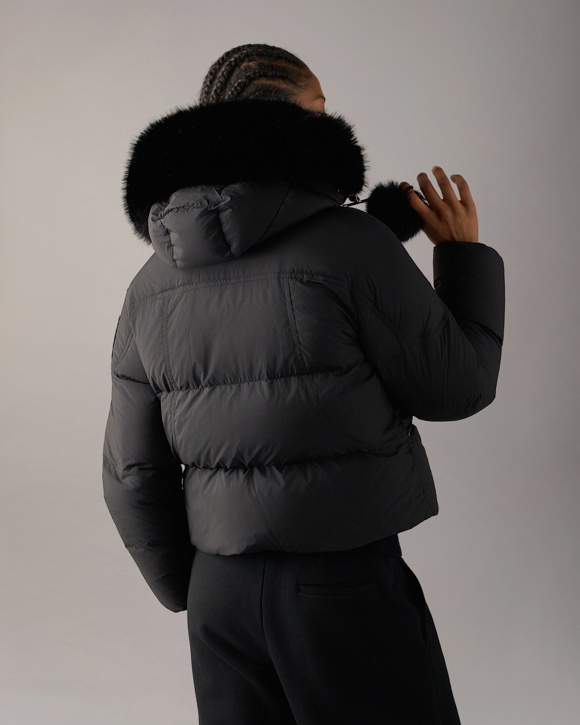 Moose Knuckles - M36LB006W - Everest Hooded Down Puffer - WOMENS -  - Back