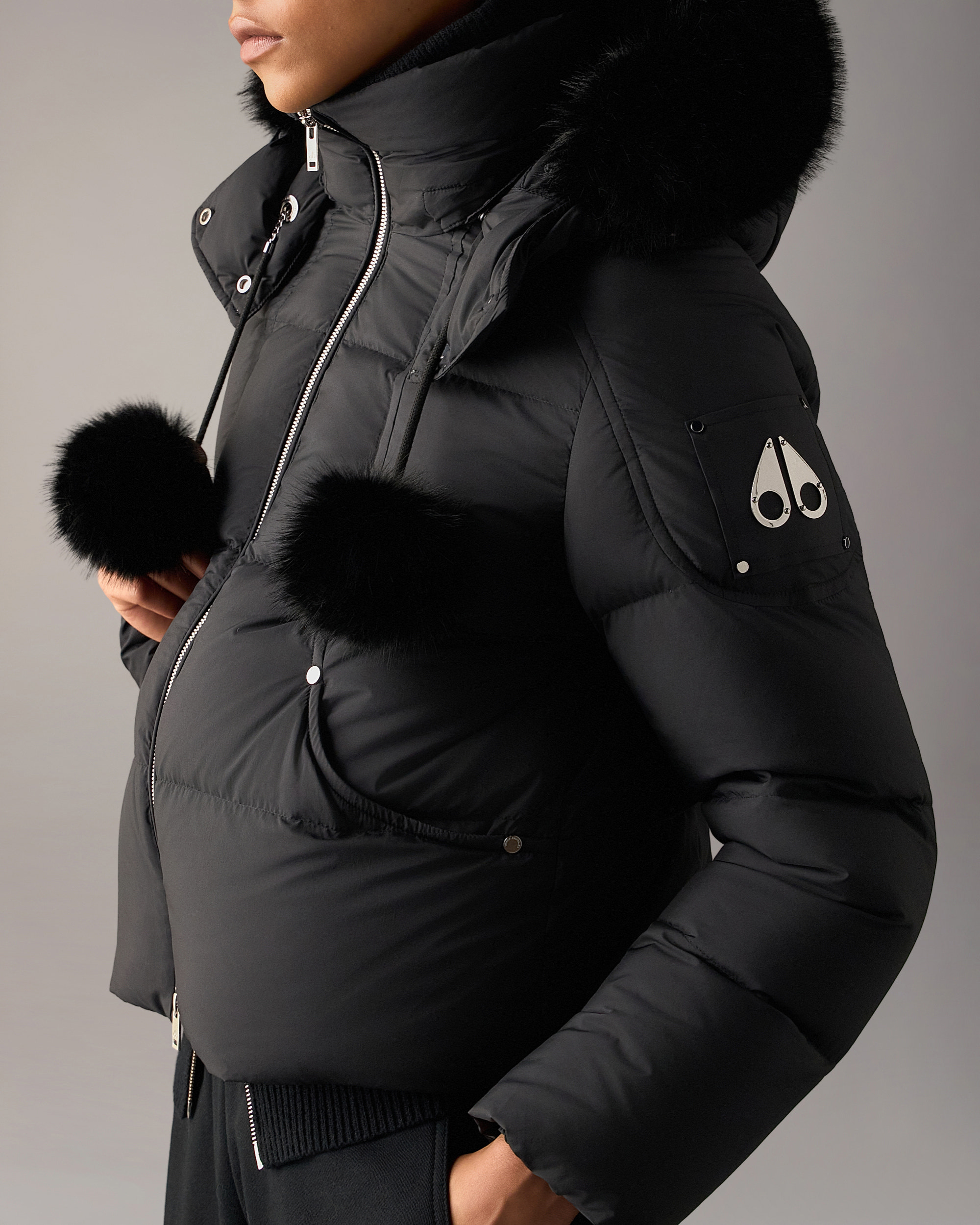Moose Knuckles - M36LB006W - Everest Hooded Down Puffer - WOMENS -  - Detail1