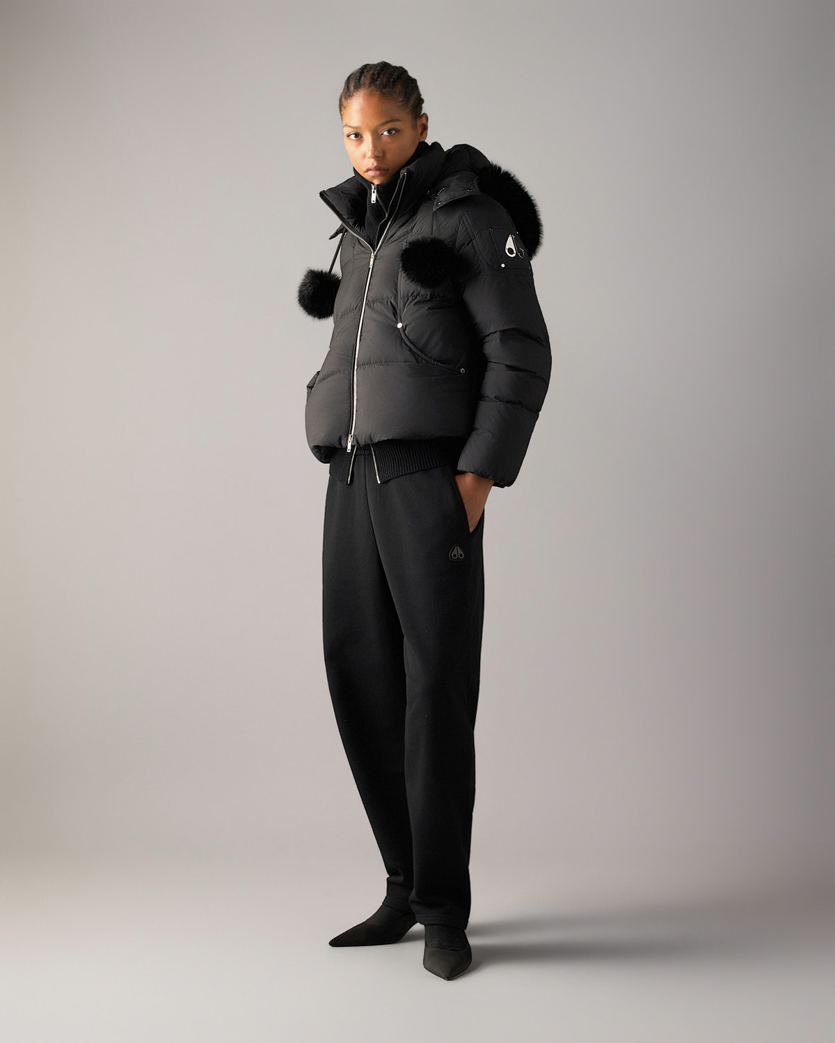 Moose Knuckles - M36LB006W - Everest Hooded Down Puffer - WOMENS -  - Front