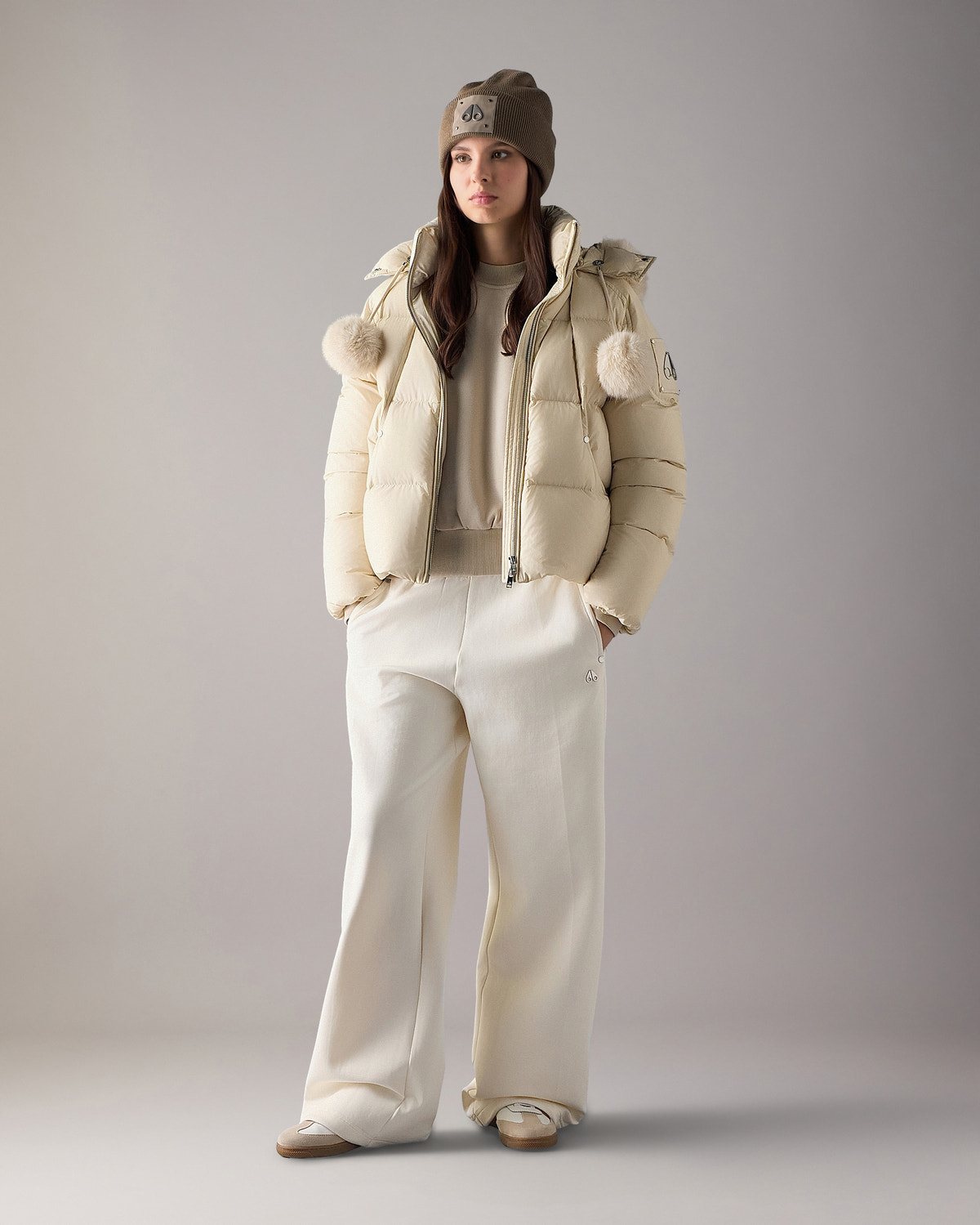 Moose Knuckles - M36LB006W - Everest Hooded Down Puffer - WOMENS -  - Front