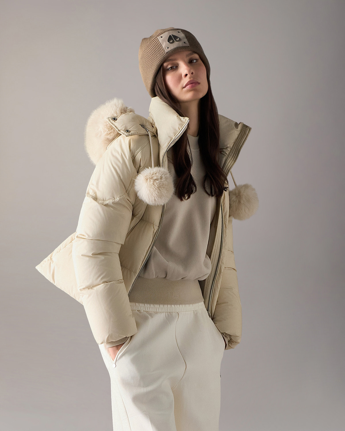 Moose Knuckles - M36LB006W - Everest Hooded Down Puffer - WOMENS -  - Front Category