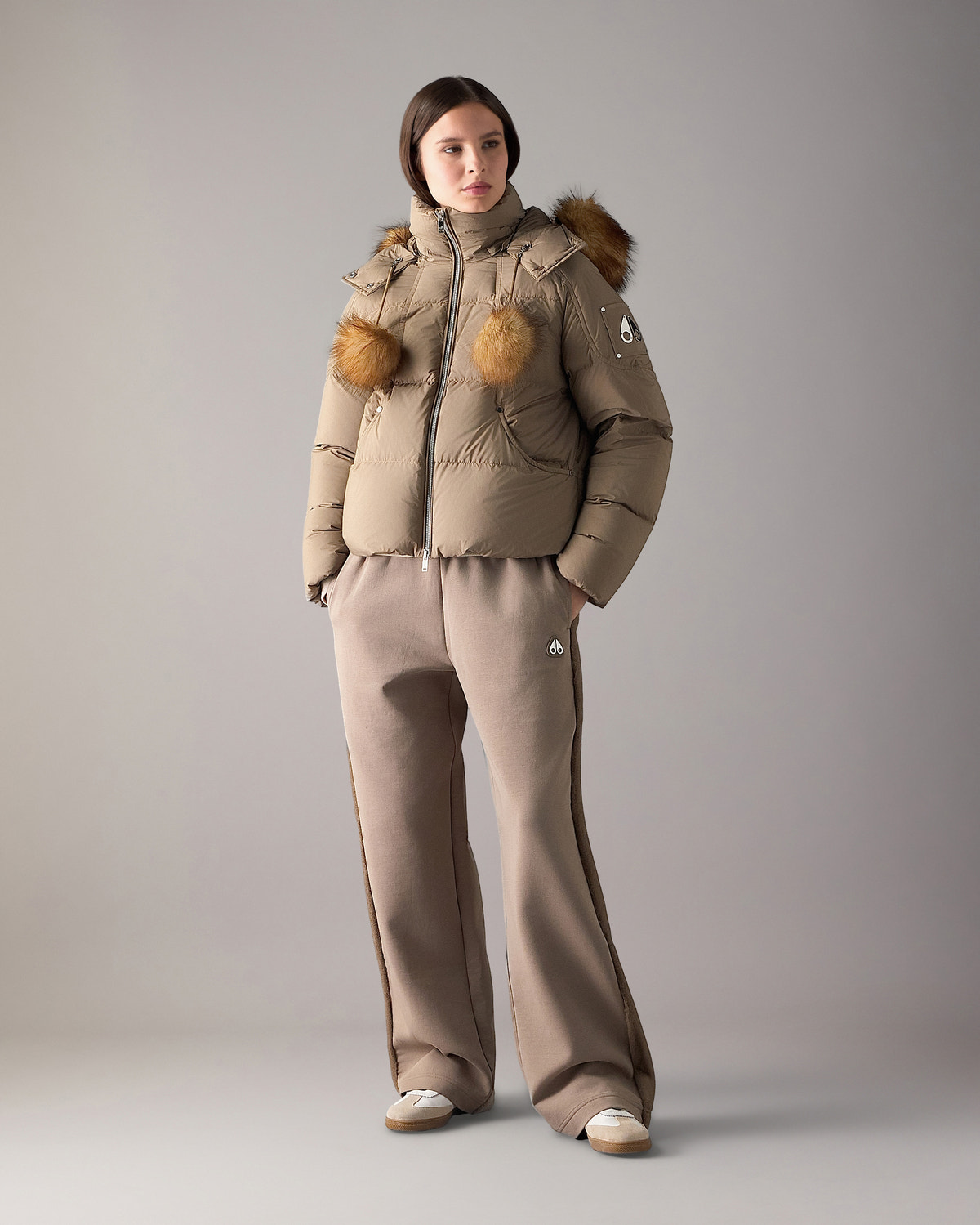 Moose Knuckles - M36LB006W - Everest Hooded Down Puffer - WOMENS -  - Front