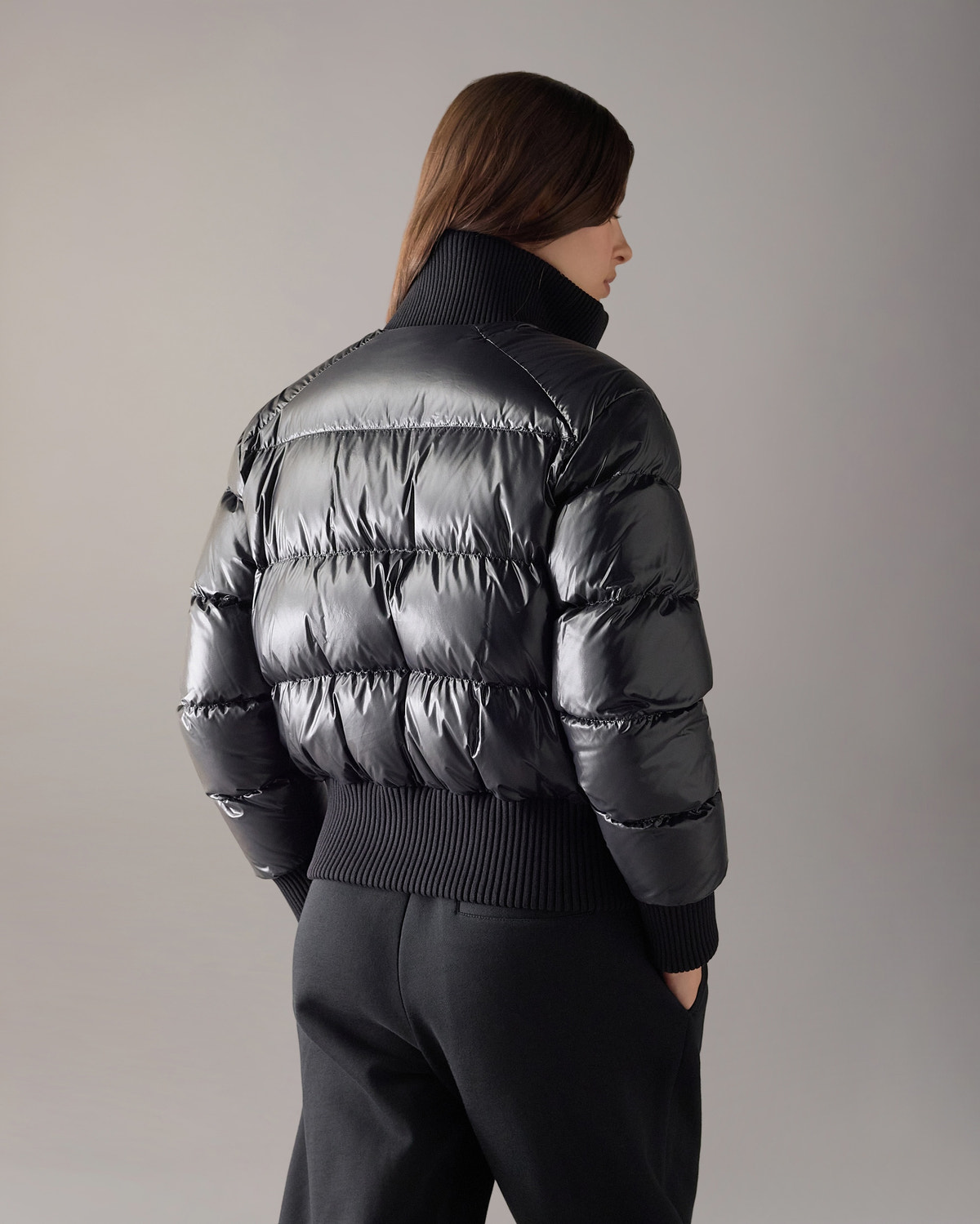 Moose Knuckles - M36LB007 - Queens Down Bomber - WOMENS -  - Back