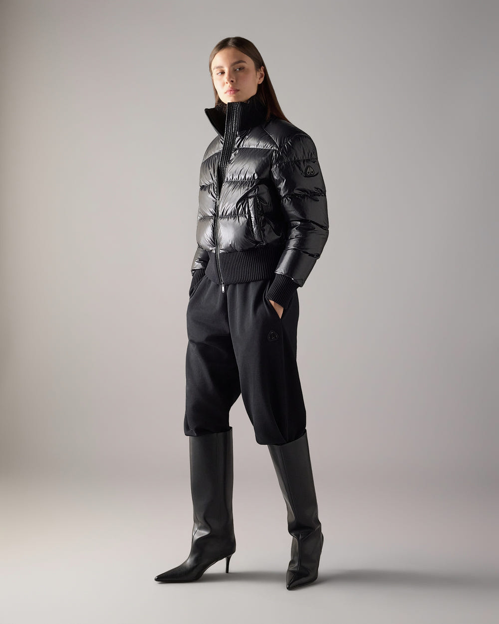 Moose Knuckles - M36LB007 - Queens Down Bomber - WOMENS -  - Front