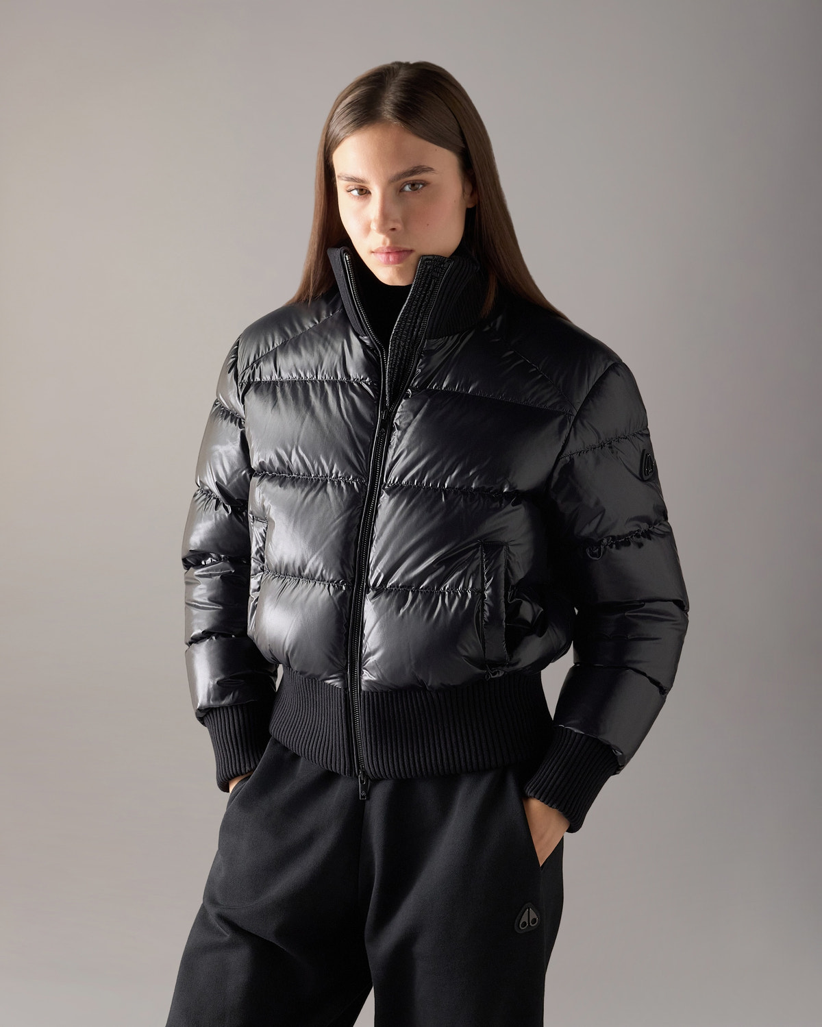 Moose Knuckles - M36LB007 - Queens Down Bomber - WOMENS -  - Front Category