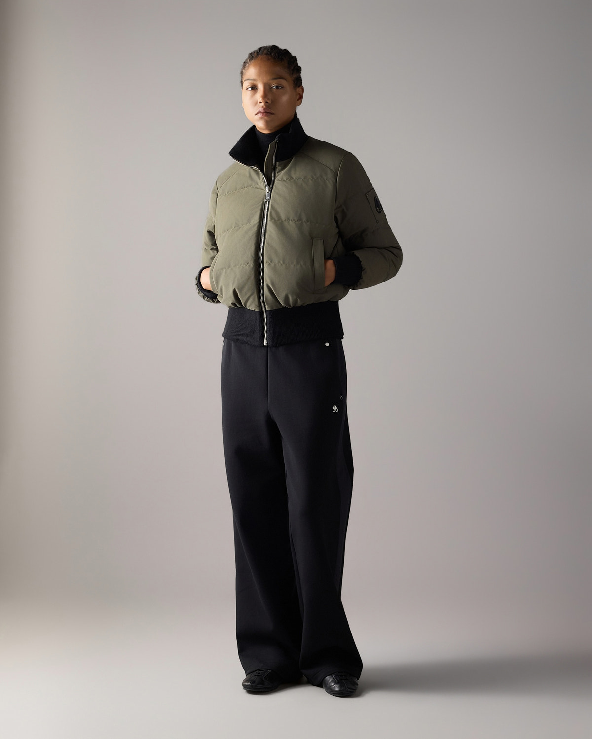 Moose Knuckles - M36LB029 - Banff Bomber - WOMENS -  - Front