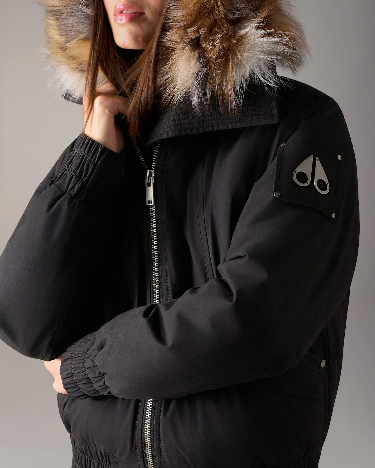 Moose Knuckles - M36LB039F - Pioneer Down & Fur Bomber - WOMENS -  - Detail1