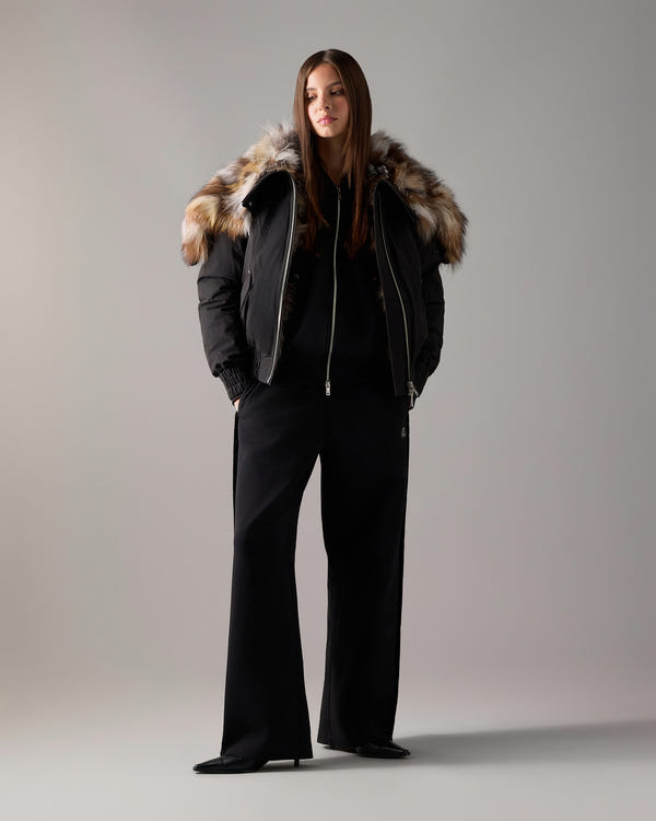 Moose Knuckles - M36LB039F - Pioneer Down & Fur Bomber - WOMENS -  - Front
