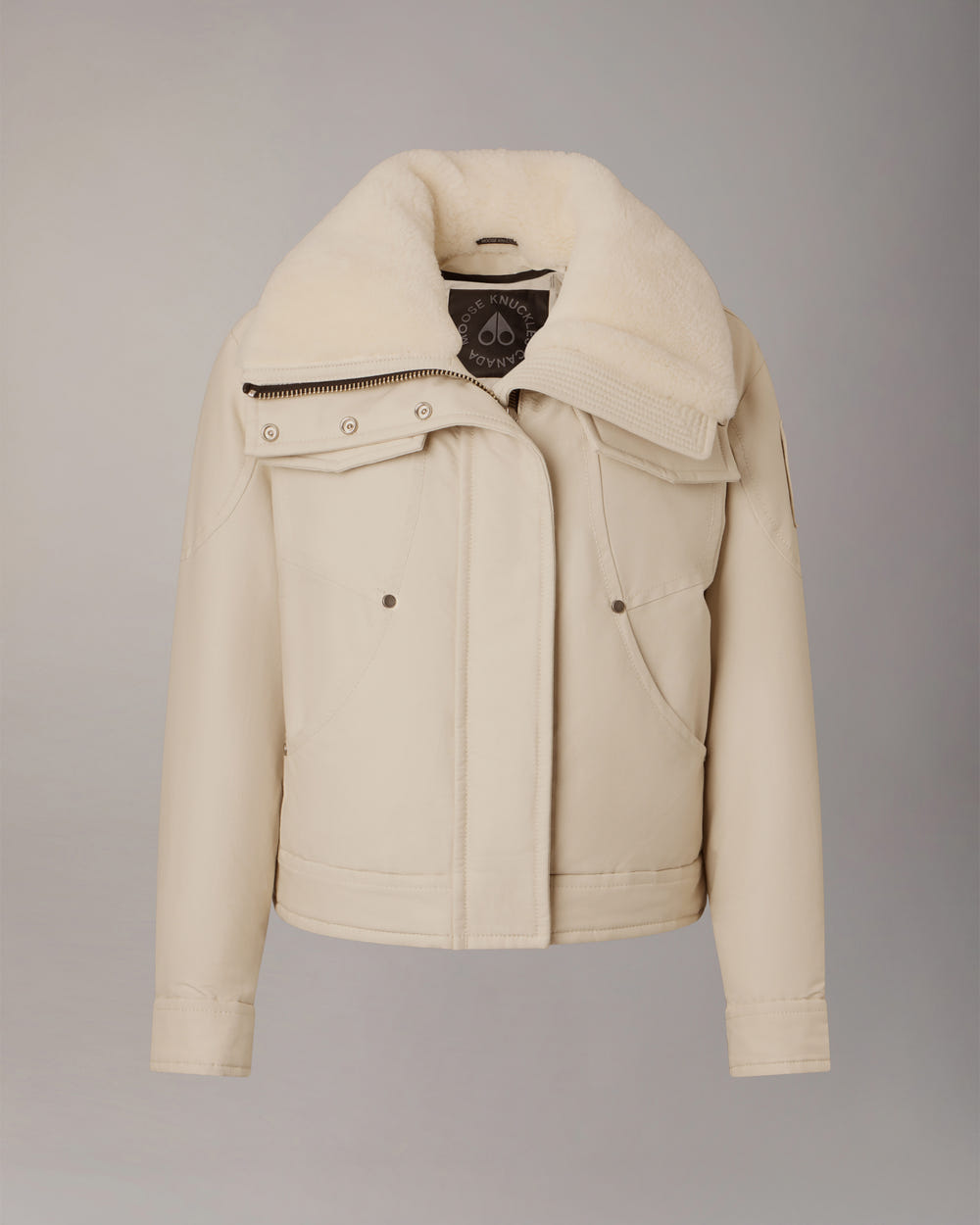 Moose Knuckles - M36LJ100S - Aurora Down Trucker Jacket - WOMENS -  - Detail8