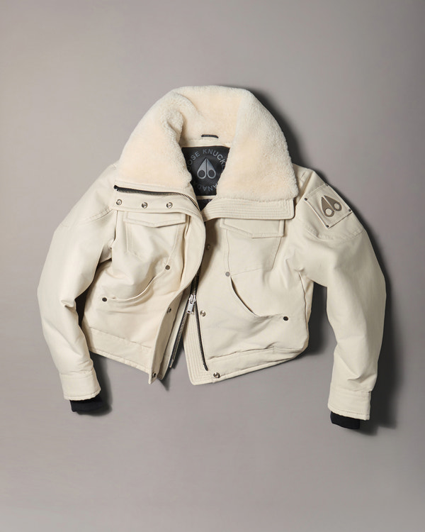 Moose Knuckles - M36LJ100S - AURORA TRUCKER JACKET - WOMENS -  - GM