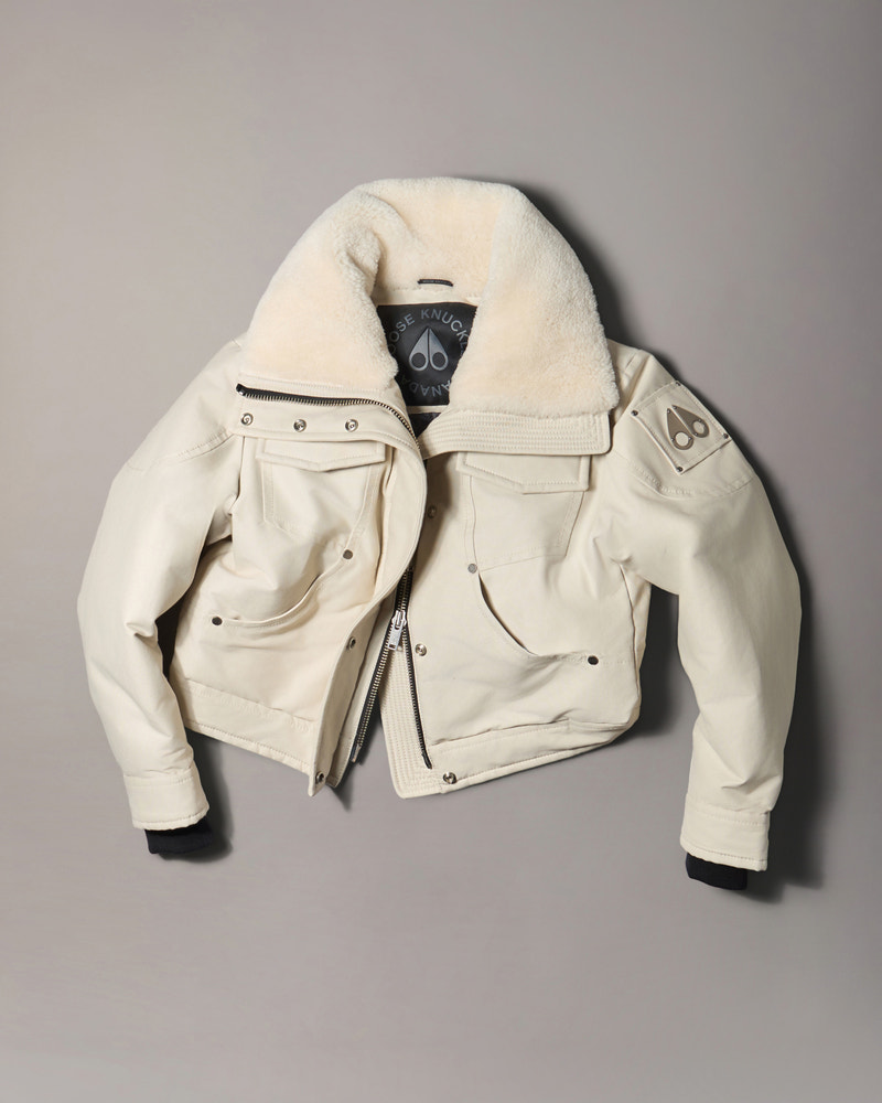 Moose Knuckles - M36LJ100S - AURORA TRUCKER JACKET - WOMENS -  - GM