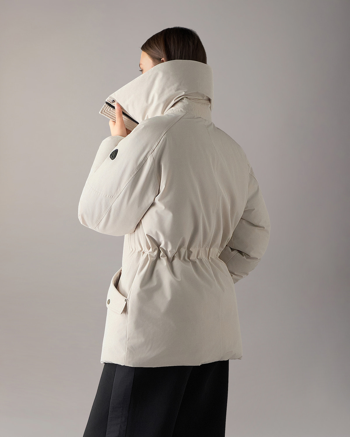 Moose Knuckles - M36LJ114 - West-Ed 3Q Down Jacket - WOMENS -  - Back