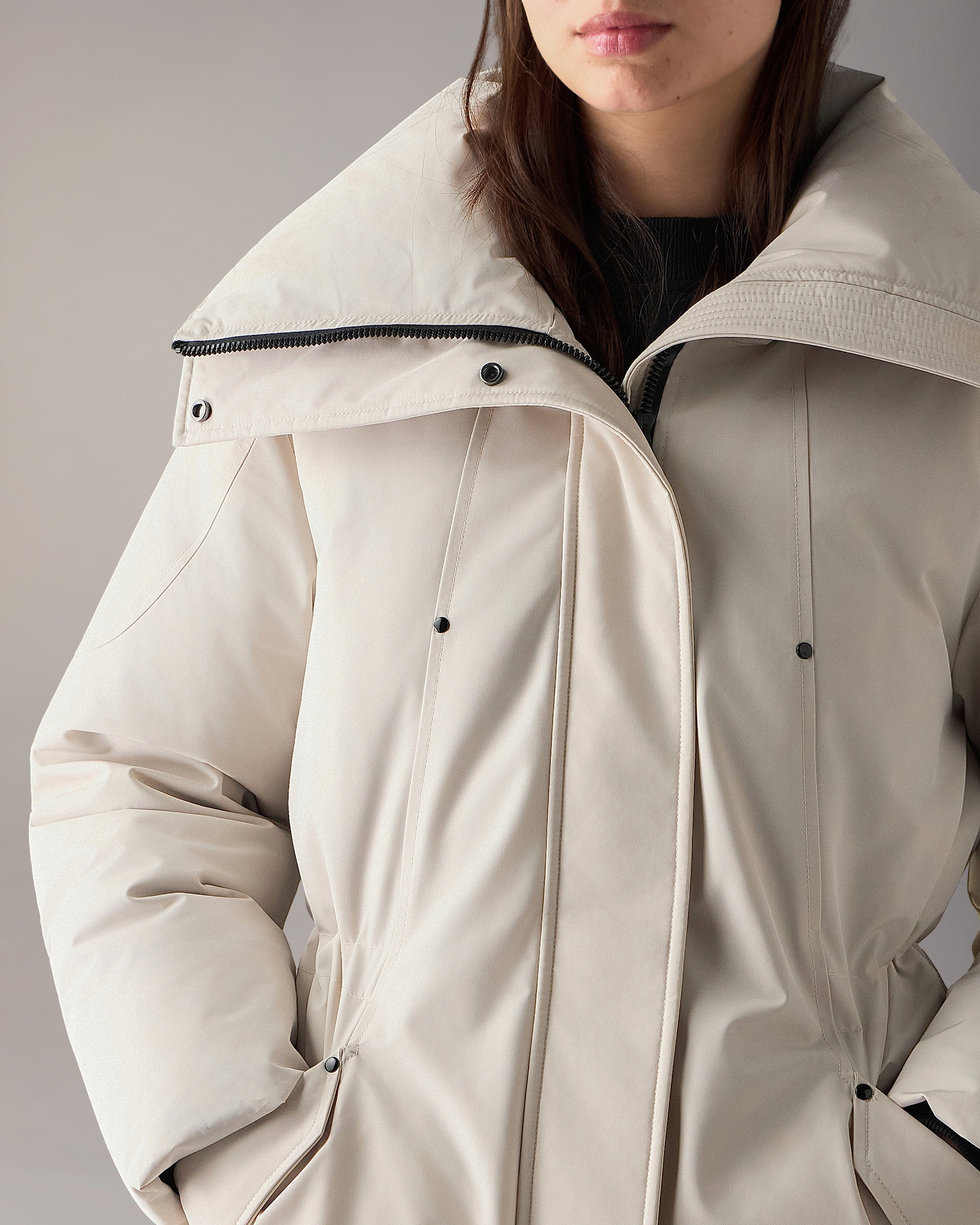 Moose Knuckles - M36LJ114 - West-Ed 3Q Down Jacket - WOMENS -  - Detail1