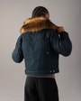 Moose Knuckles - M36LJ130DW - Frontier Denim & Down Trucker Jacket  - WOMENS -  - Back