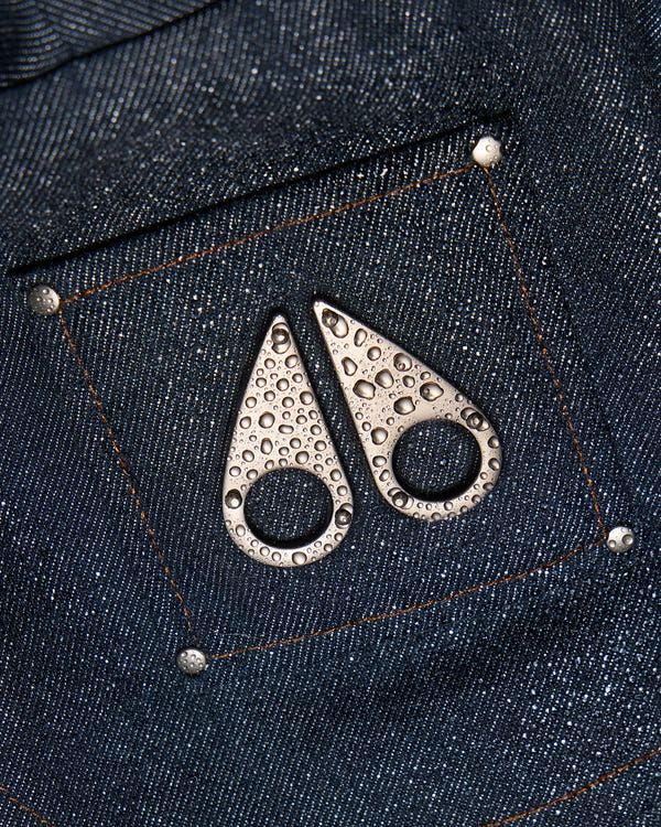 Moose Knuckles - M36LJ130DW - Frontier Denim & Down Trucker Jacket  - WOMENS -  - Detail2