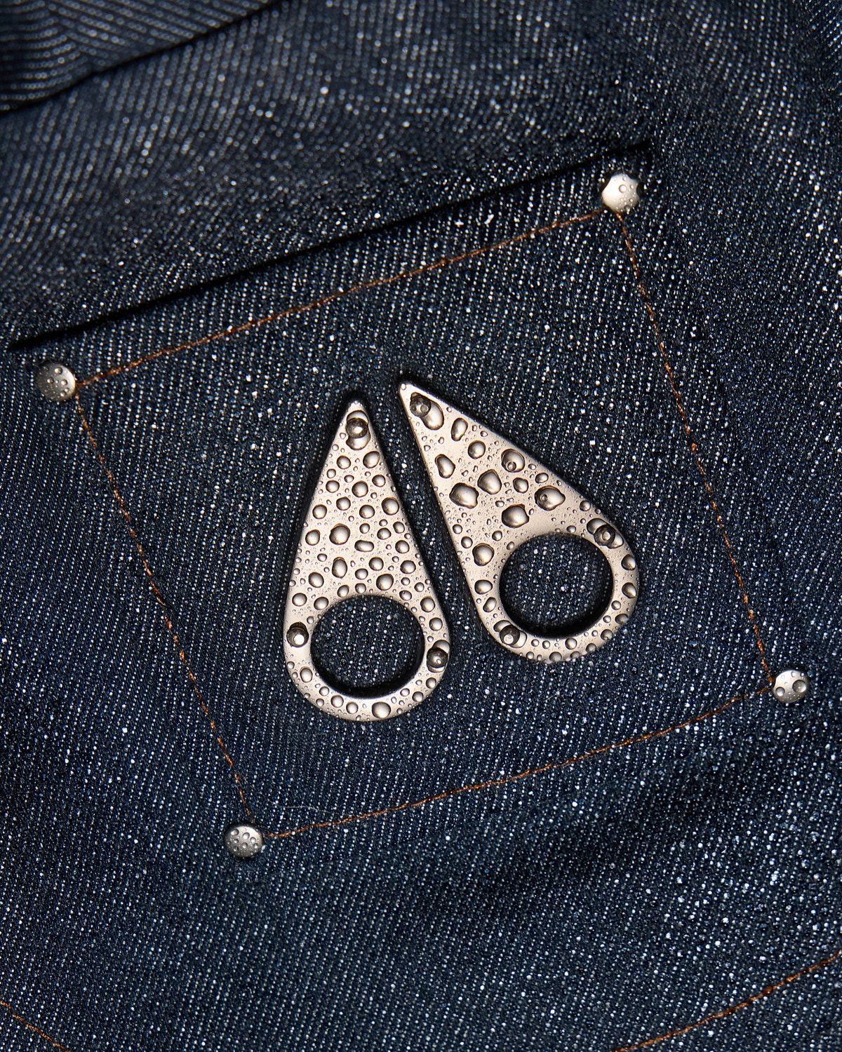 Moose Knuckles - M36LJ130DW - Frontier Denim & Down Trucker Jacket  - WOMENS -  - Detail2
