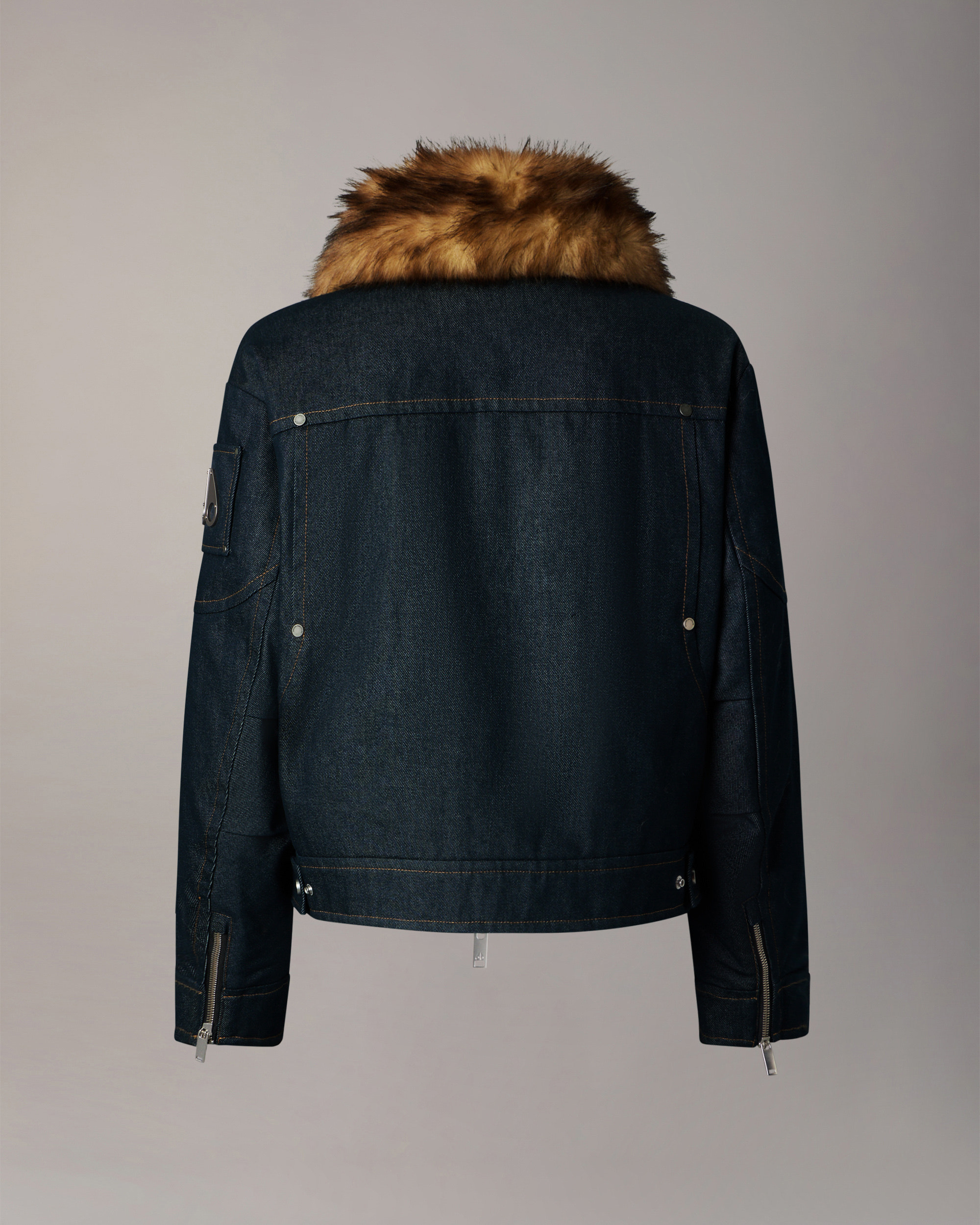 Moose Knuckles - M36LJ130DW - Frontier Denim & Down Trucker Jacket  - WOMENS -  - Detail9