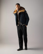 Moose Knuckles - M36LJ130DW - Frontier Denim & Down Trucker Jacket  - WOMENS -  - Front