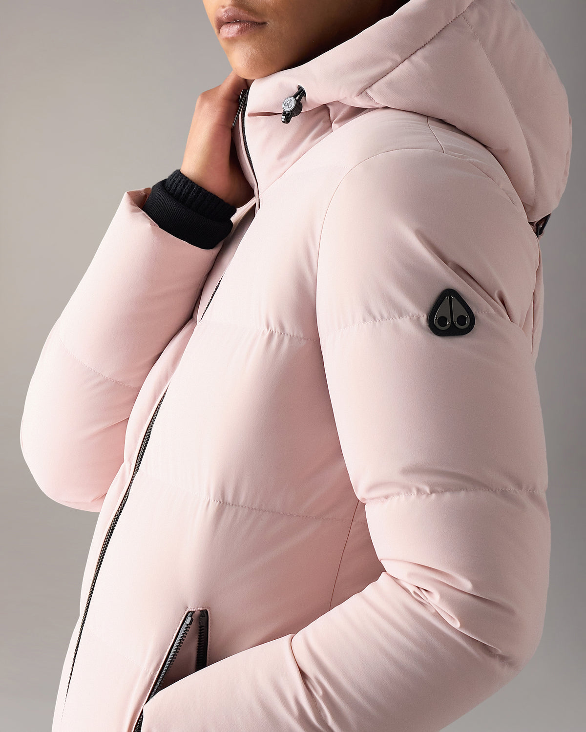 Moose Knuckles - M36LJ134 - Soho 3Q Down Jacket - WOMENS -  - Detail1