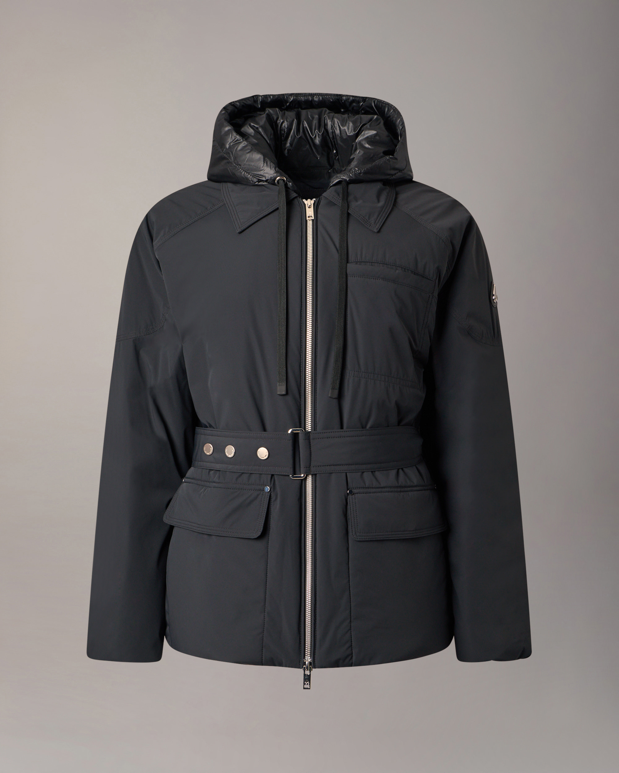 Moose Knuckles - M36LJ143 - Tegan Belted 3Q Down Parka - WOMENS -  - Detail8