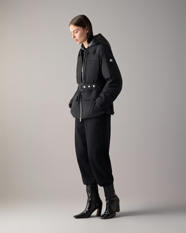 Moose Knuckles - M36LJ143 - Tegan Belted 3Q Down Parka - WOMENS -  - Front