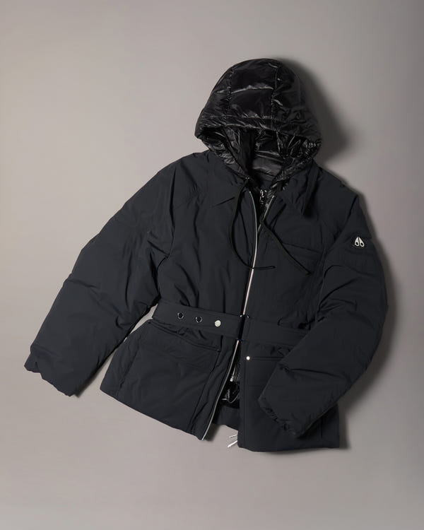 Moose Knuckles - M36LJ143 - Tegan Belted 3Q Down Parka - WOMENS -  - GM