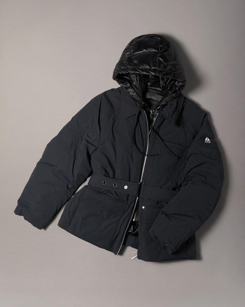 Moose Knuckles - M36LJ143 - Tegan Belted 3Q Down Parka - WOMENS -  - GM