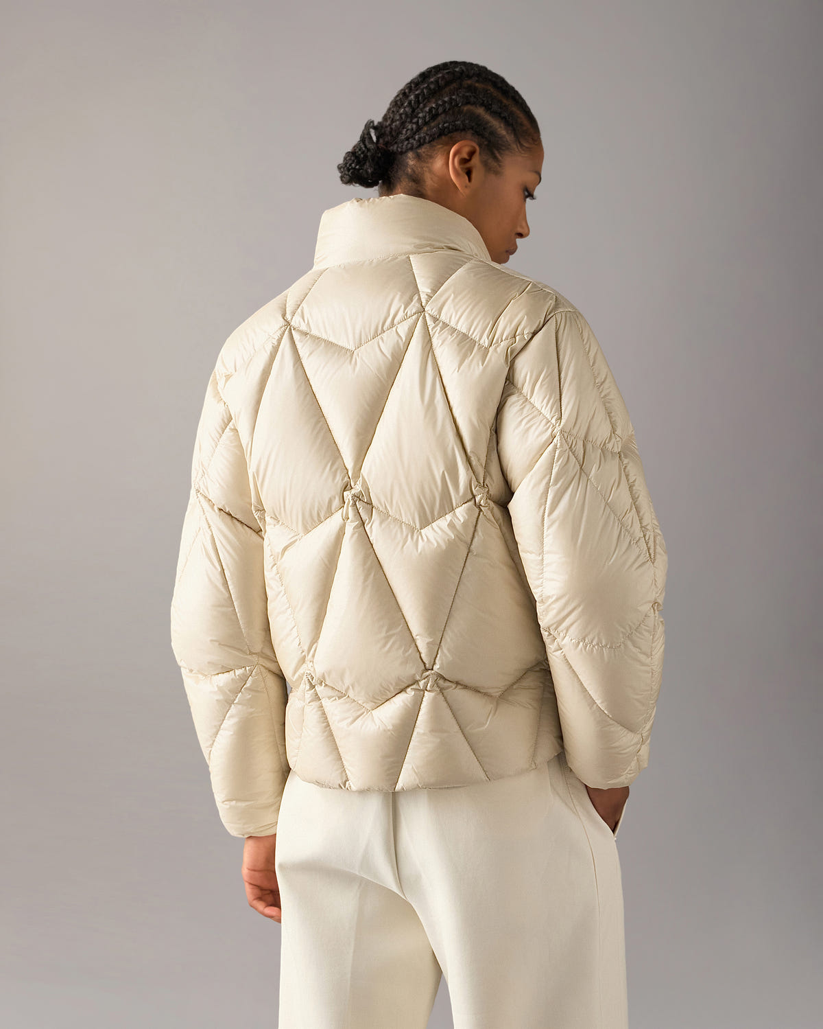 Moose Knuckles - M36LJ155 - Iceberg Quilt Down Puffer - WOMENS -  - Back