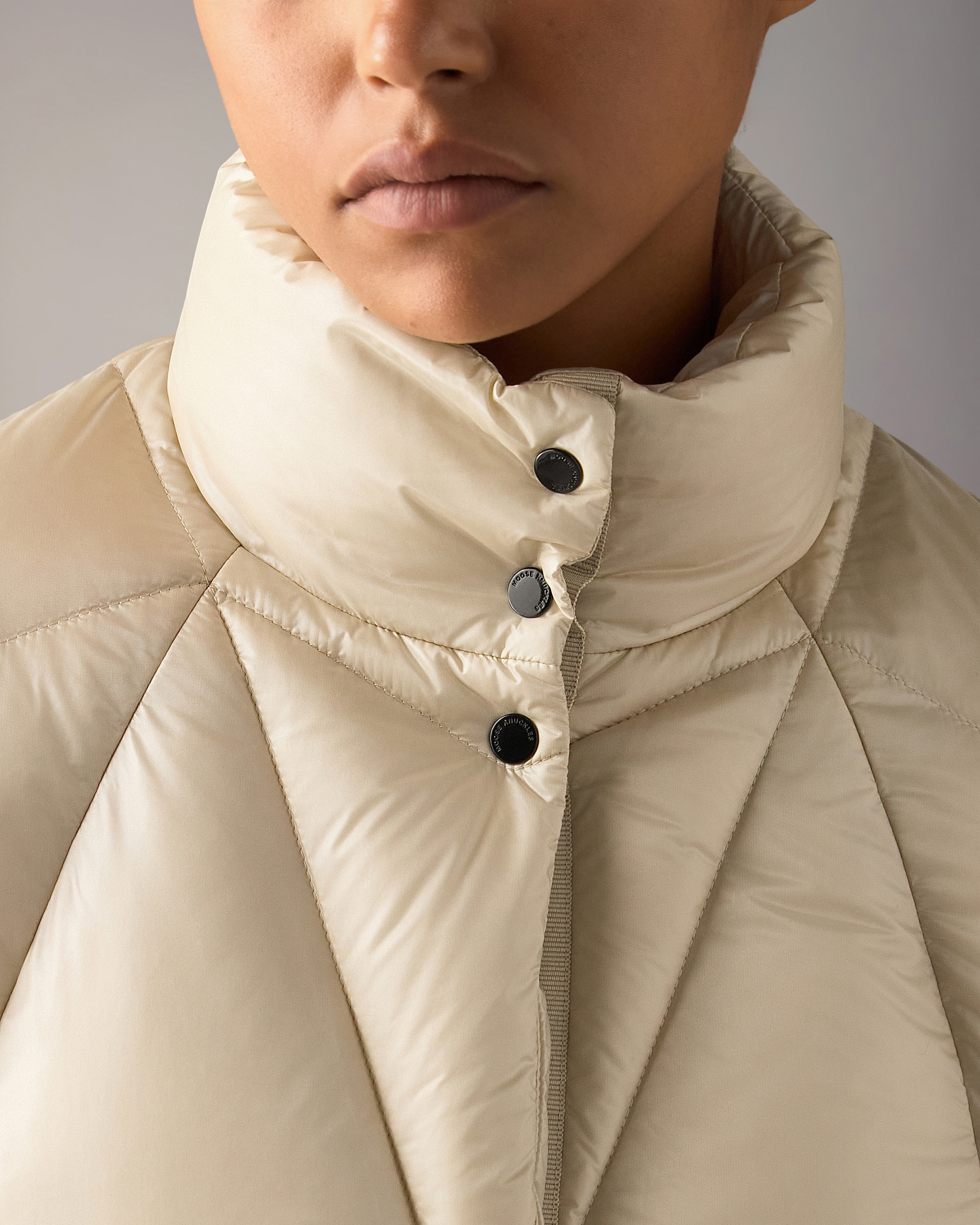 Moose Knuckles - M36LJ155 - Iceberg Quilt Down Puffer - WOMENS -  - Detail1