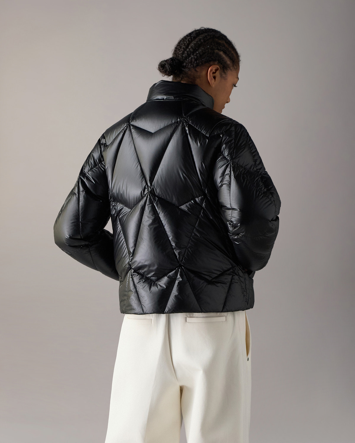 Moose Knuckles - M36LJ155 - Iceberg Quilt Down Puffer - WOMENS -  - Back
