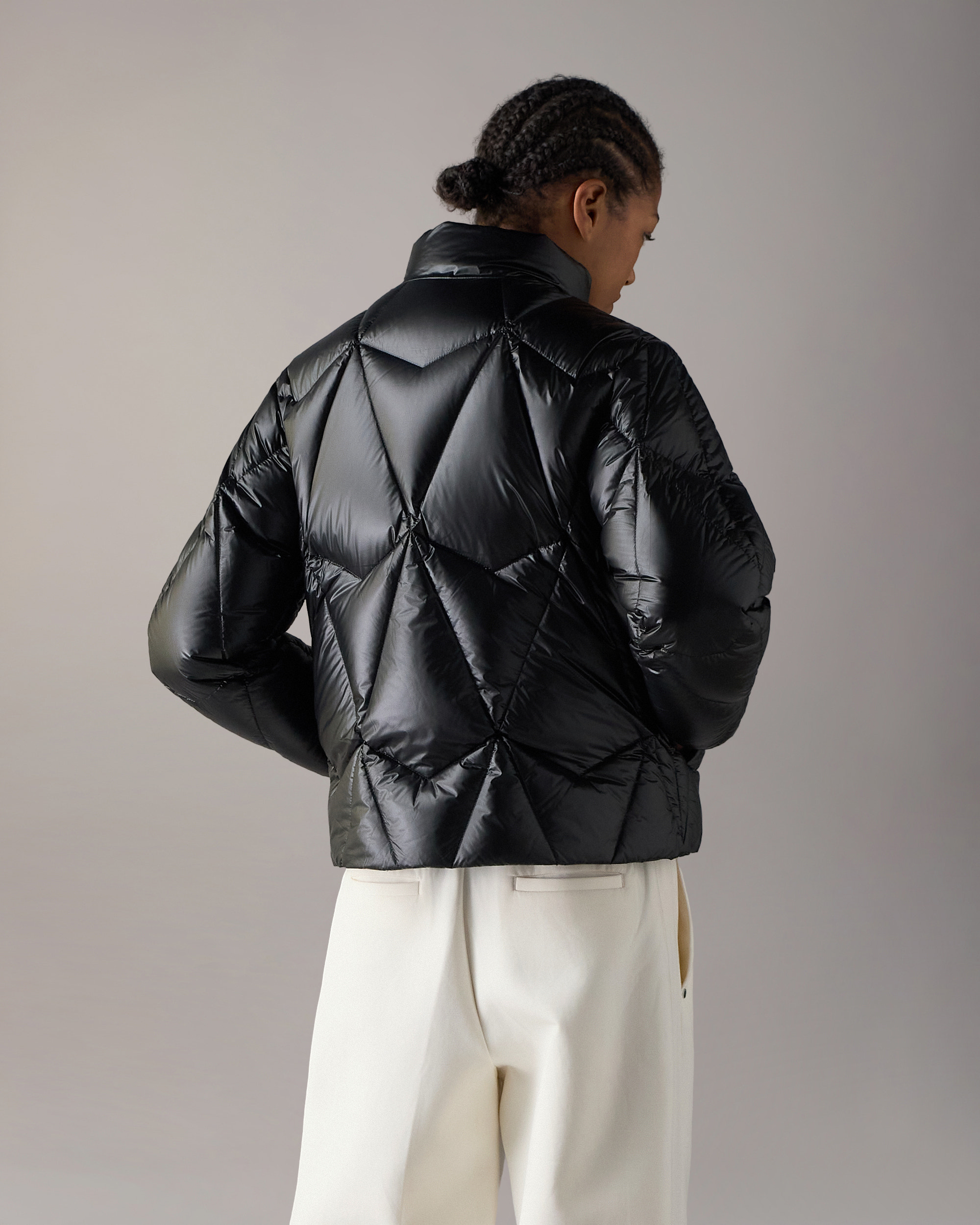 Moose Knuckles - M36LJ155 - Iceberg Quilt Down Puffer - WOMENS -  - Back