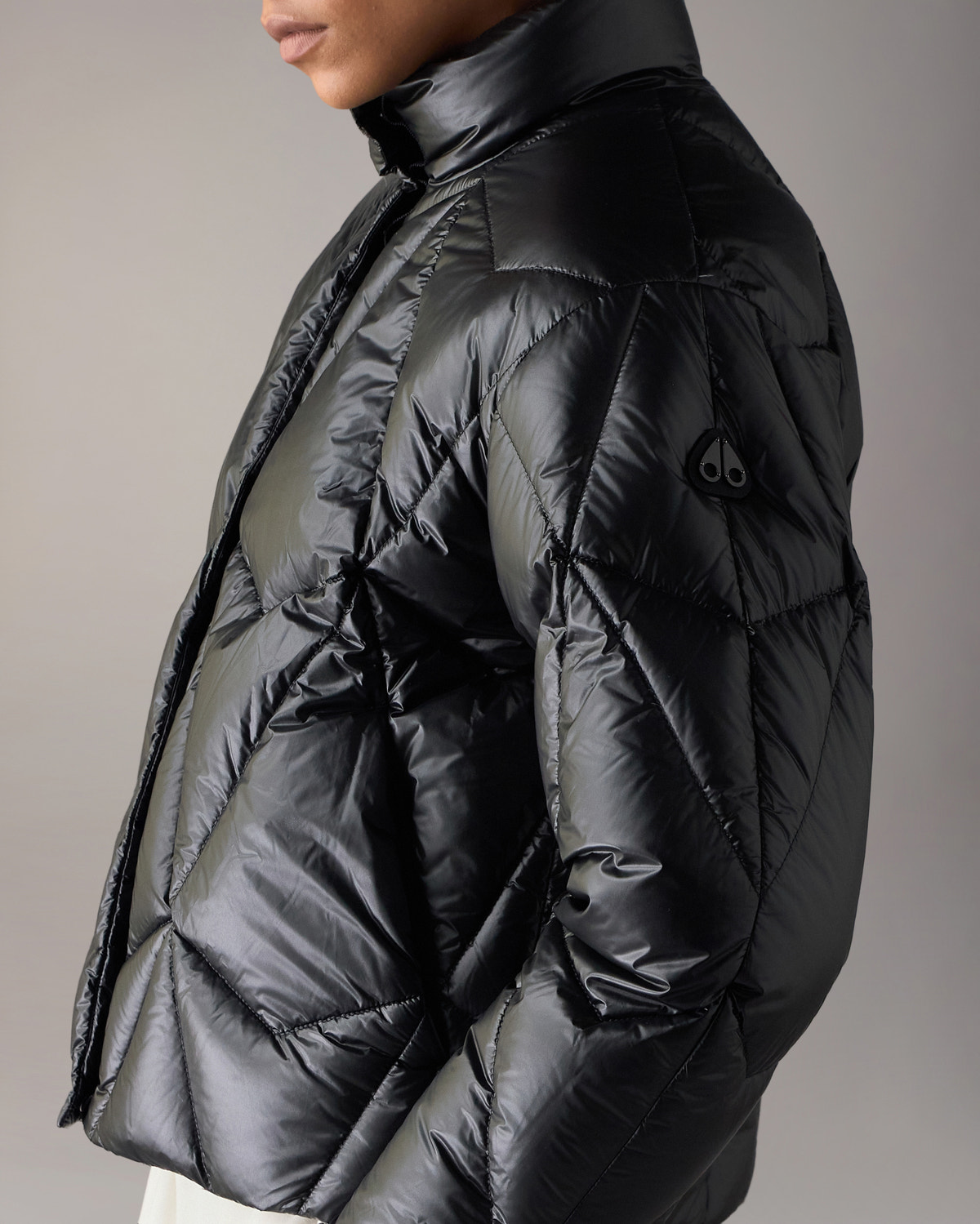 Moose Knuckles - M36LJ155 - Iceberg Quilt Down Puffer - WOMENS -  - Detail1