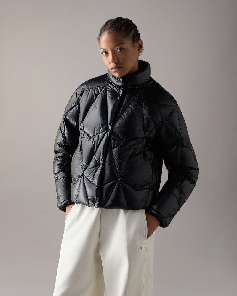 Moose Knuckles - M36LJ155 - Iceberg Quilt Down Puffer - WOMENS -  - Front Category