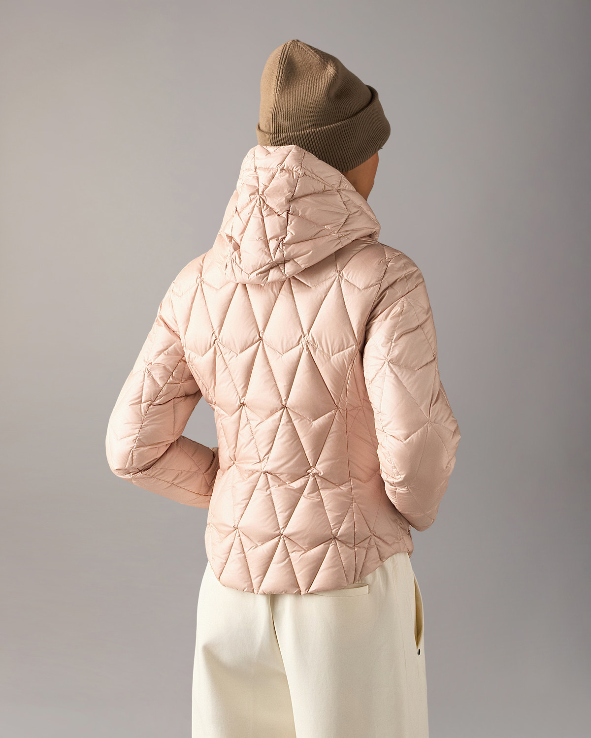 Moose Knuckles - M36LJ156 - Lightweight Iceberg Quilt Down Jacket - WOMENS -  - Back
