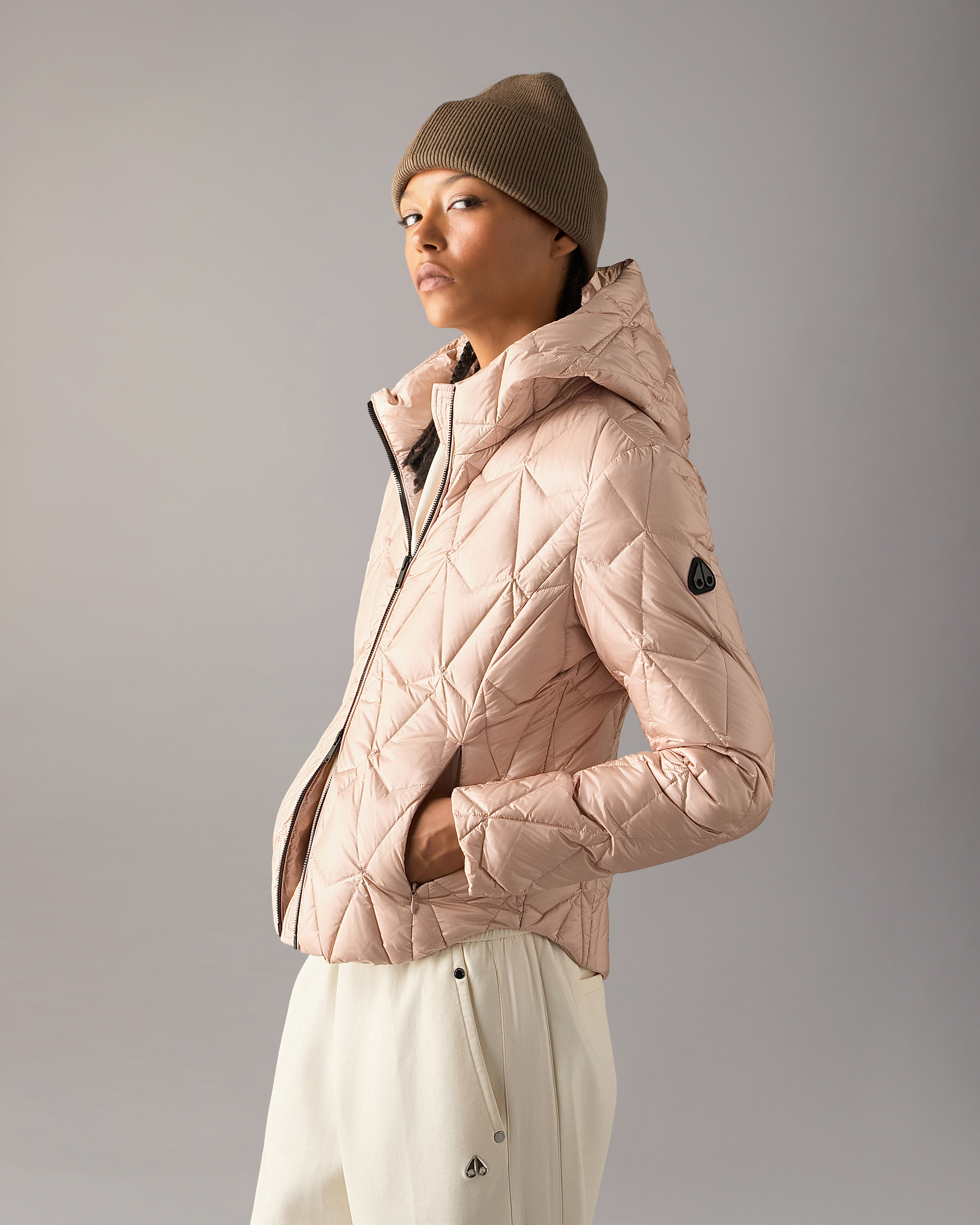 Moose Knuckles - M36LJ156 - Lightweight Iceberg Quilt Down Jacket - WOMENS -  - Front Category