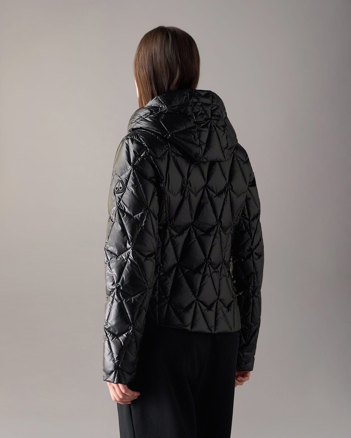 Moose Knuckles - M36LJ156 - Lightweight Iceberg Quilt Down Jacket - WOMENS -  - Back