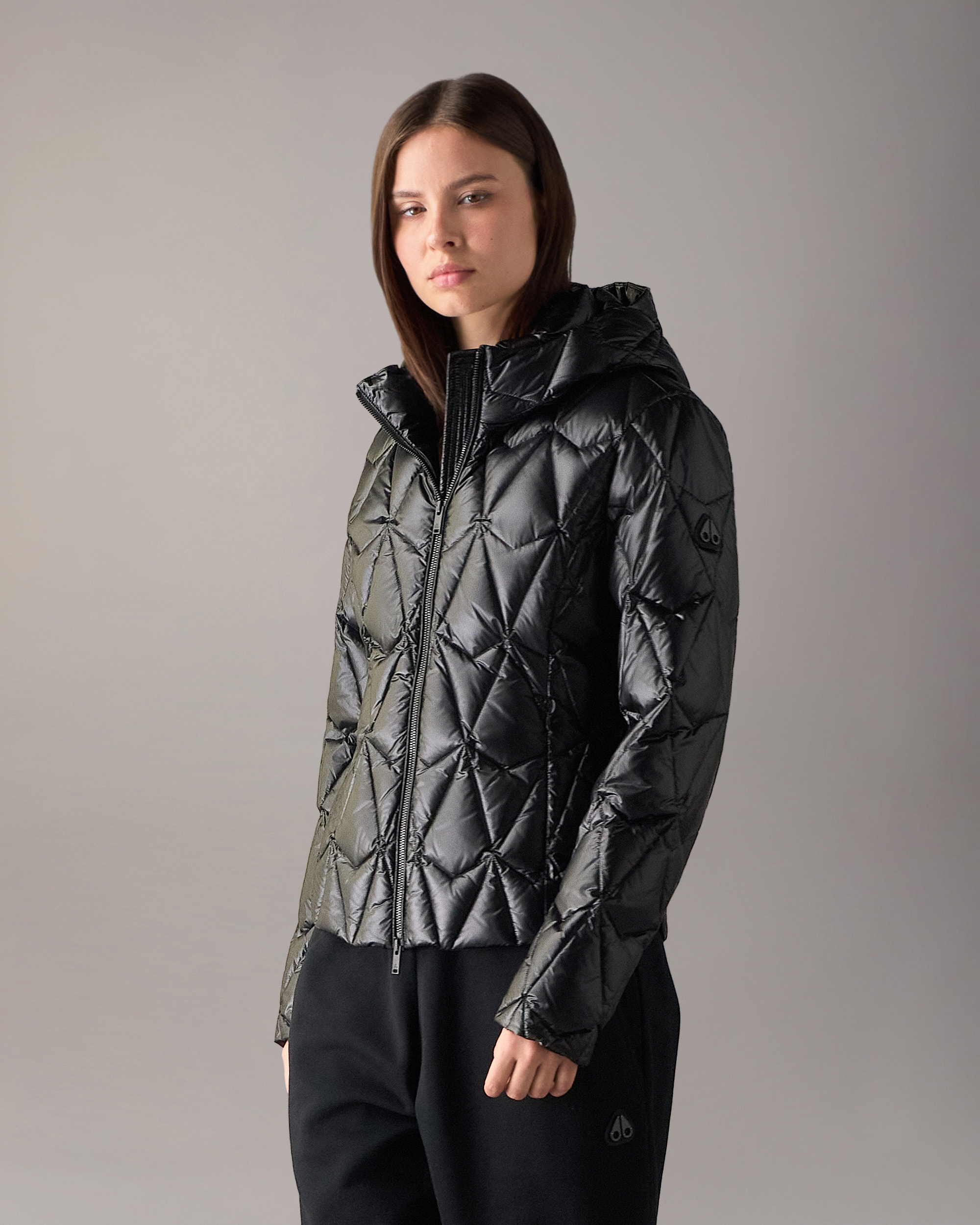 Moose Knuckles - M36LJ156 - Lightweight Iceberg Quilt Down Jacket - WOMENS -  - Front Category