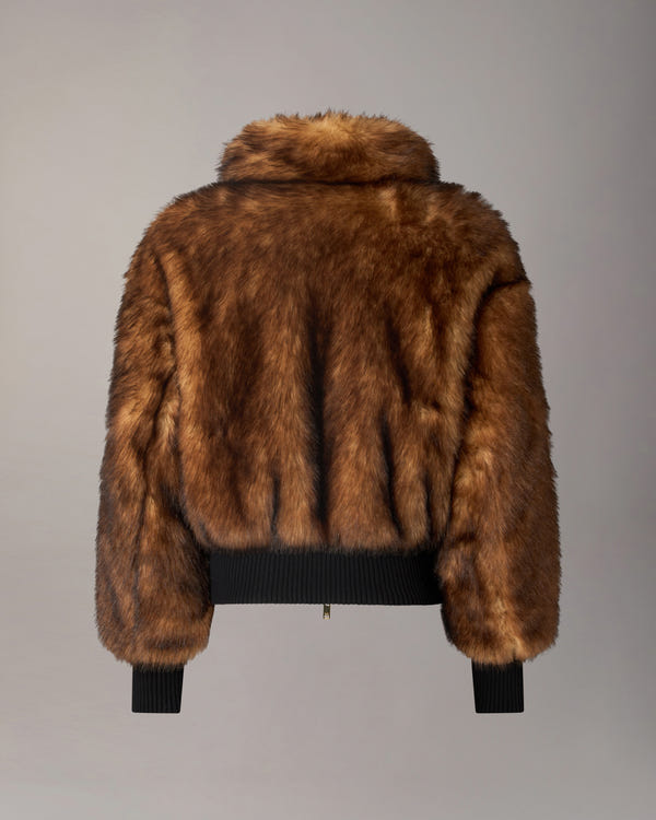 Moose Knuckles - M36LJ162GW - Jill Faux Fur Bomber - WOMENS -  - Detail9