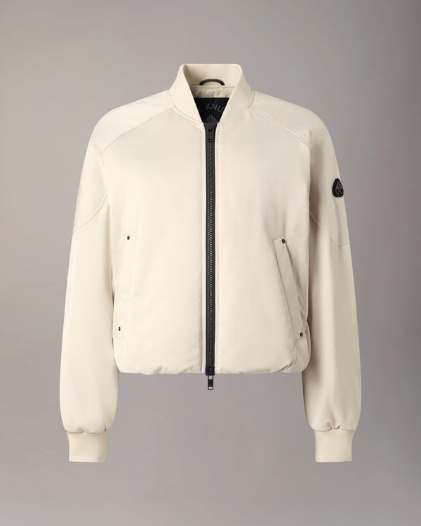 Moose Knuckles - M36LJ176 - Drift Satin Bomber Jacket - WOMENS -  - Detail8