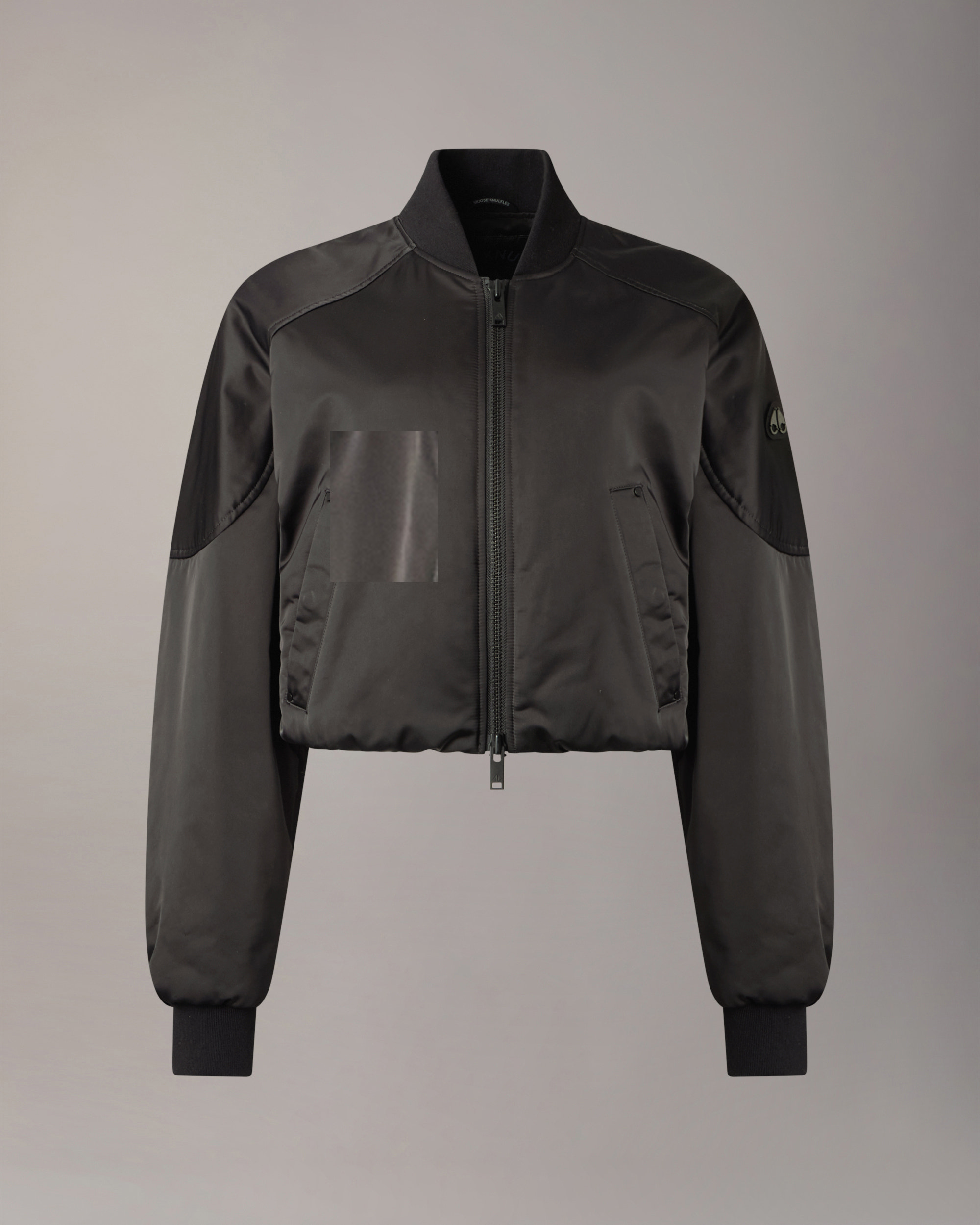 Moose Knuckles - M36LJ176 - Drift Satin Bomber Jacket - WOMENS -  - Detail8