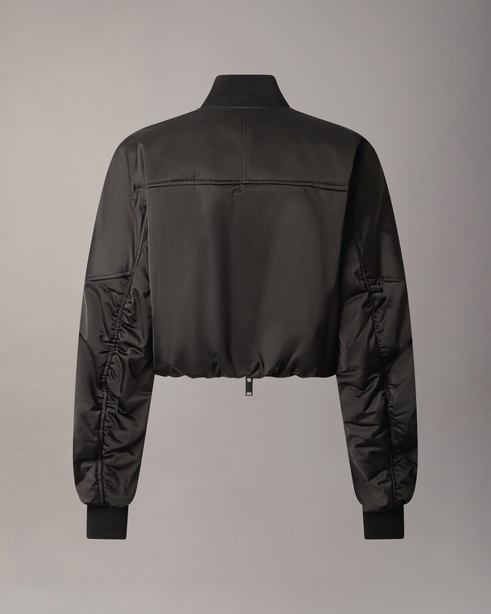 Moose Knuckles - M36LJ176 - Drift Satin Bomber Jacket - WOMENS -  - Detail9