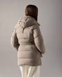 Moose Knuckles - M36LJ181GS - Gilded 3Q Down Jacket - WOMENS -  - Back